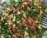 A picture of step 4 of Veg dum Biryani.