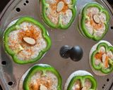 A picture of step 3 of Ring capsicum idli with split black urad dal a healthy form.