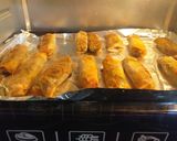 A picture of step 7 of Smokey Baked Spring Rolls.