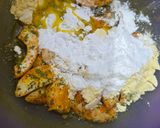 A picture of step 1 of Quick egg pakora.