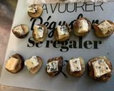 Une image de l'étape 2 de Bouchées de figues au jambon cru et saint Agur.