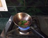 A picture of step 4 of Masoor dal Sambar.