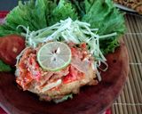 Foto langkah ke 6 dari resep Ayam Geprek Sambal Setan.