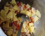 Besan kadi recipe step 2 photo