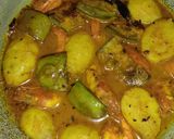 কুচো বেগুন চিংড়ি মাছের তরকারিউ(kucho begun chingri macher torkari recipe in bengali) রেসিপির ধাপ 4 ছবি