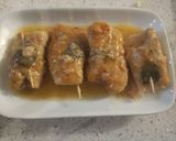 A picture of step 3 of Saltimbocca alla Romana.