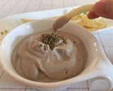 A picture of step 3 of Vegan Creamy Mushroom Sauce.