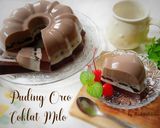 Foto langkah ke 4 dari resep Puding Oreo Coklat Milo.