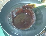 Foto langkah ke 2 dari resep Dessert Box, Brownies Coklat Lumer.