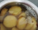 A picture of step 1 of Sweet patato tawa fry.