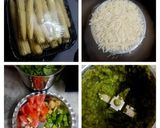 A picture of step 1 of Baby corn Biryani.