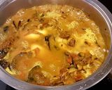 Foto del paso 14 de la receta: Pollo al cava con verduras, champiñones, jengibre y cúrcuma