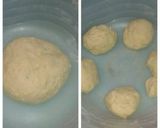 A picture of step 5 of Mahamri - Kenyan coastal breakfast meal.