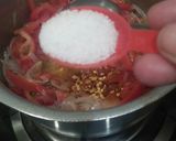 A picture of step 3 of Tamator ki chutni.