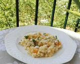 Foto del paso 10 de la receta: Risotto de calabaza y queso de cabra con hierbabuena