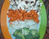 Foto del paso 1 de la receta: Noodles / Fideos de arroz con verduras