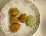 A picture of step 5 of Crispy biscuit vada.