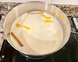 A picture of step 3 of Rice Pudding Cake.