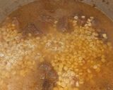 A picture of step 3 of Chana Daal gosht 👌.
