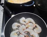 Foto del paso 6 de la receta Risotto de calabaza con colas de langostinos
