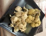 Foto del paso 2 de la receta Sepia a la plancha con guarnición de coliflor