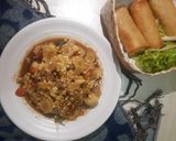 Foto langkah ke 3 dari resep Tumis Putren Telur Puyuh.