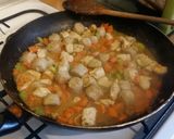 A picture of step 5 of Vickys Chicken & Sausage Pot Pie, GF DF EF SF NF.