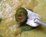 A picture of step 3 of Bitter gourd lentil with lime flavor.