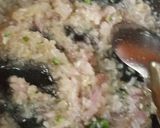 A picture of step 1 of Mushroom masala with parantha.