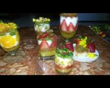 Une image de l'étape 5 de Dessert chantilly,fraise,l'orange,et créme a l'orange.