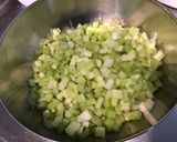 A picture of step 3 of Marinated Celery Salad with Tuna and Lemon.