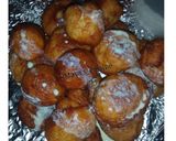 A picture of step 5 of Milk glazed puff puff.