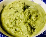 A picture of step 4 of White gravy chicken in restaurant style.