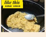A picture of step 3 of Milk peda.