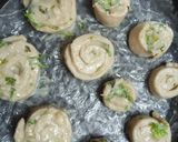 A picture of step 8 of Garlic bread rolls.