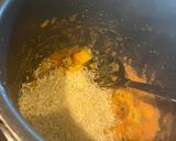 A picture of step 3 of Three spice Potato rice.