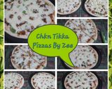 A picture of step 2 of Thin Crust Chicken Tikka Pizzas.