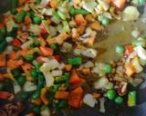 A picture of step 4 of Oats upma.