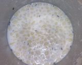 A picture of step 3 of Bundi ka raita.