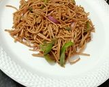 A picture of step 4 of Veg Noodles.