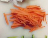 A picture of step 5 of Tortilla Dynamite chicken wraps.