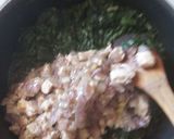 صورة لخطوة 4 من وصفة كيش بالسلق ودجاج