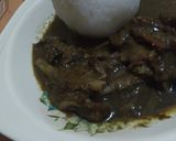 A picture of step 4 of Kuka soup wit leftover stew By SumeeBelel's Cuisine.
