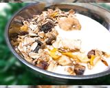 รูปขั้นตอนการทำที่ 3 ของ 🍶โยเกิร์ต​มูสลี่ผลไม้รวม🌾(Mixed Fruit Muesli Yogurt)