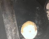 A picture of step 2 of Chini Roti.