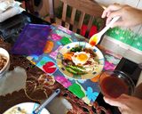 Foto langkah ke 12 dari resep Nasi Campur Korea Bibimbap saus gochujang.