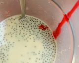 A picture of step 2 of Doodh wala Sharbat (rooh afza).
