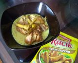 Foto langkah ke 3 dari resep Opor ayam pake bumbu racik ayam goreng🍗.