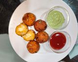 A picture of step 5 of Paneer cheese balls for kids.