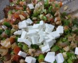 A picture of step 6 of Sandwich in teriyaki paneer.